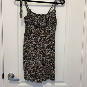 Floral Spaghetti Strap Romper